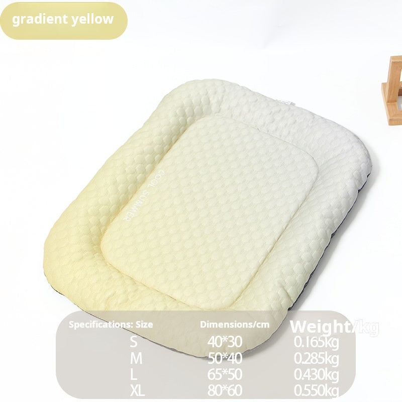 Ice Silk Pet Cooling Mat — Instant Cooling, Endless Comfort