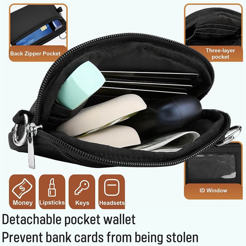VestaLuxe Crossbody — Freedom, Security, Style