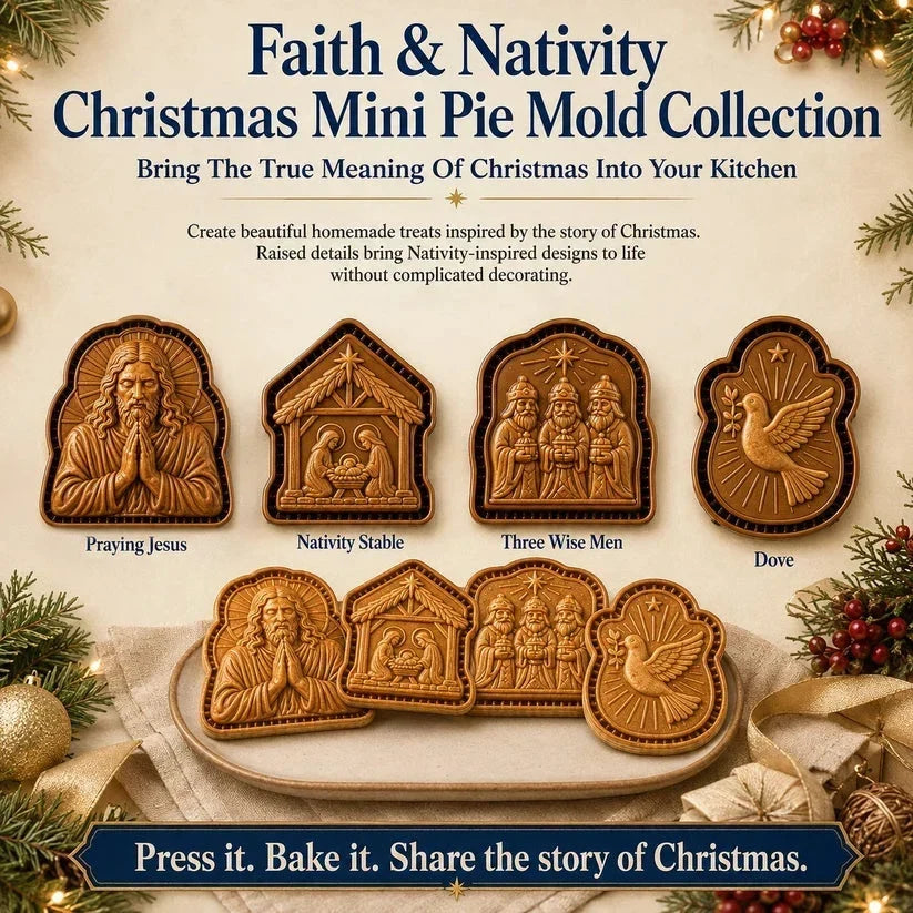 HosannaBake Mini Mold Set — Faithful Baking Joy