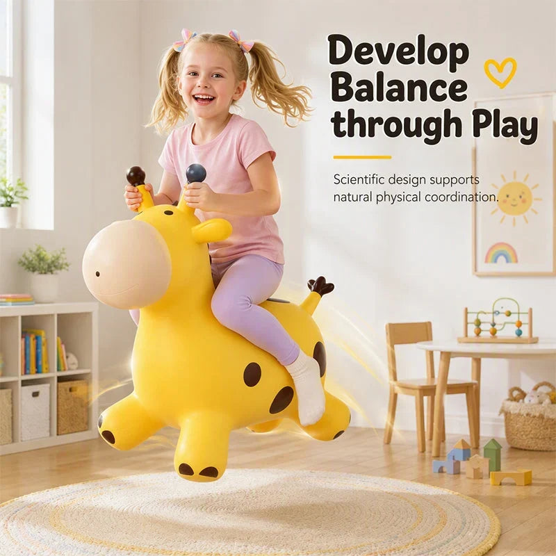 Bounceroo Giraffe — Boost Balance, Joy, Strength