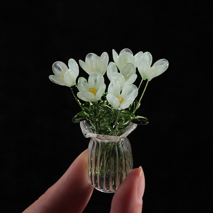 MiriFlor Mini Glass Flowers — Effortless Color Magic