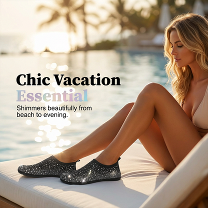 Fascinating water shoes with breathable mesh and non-slip sole