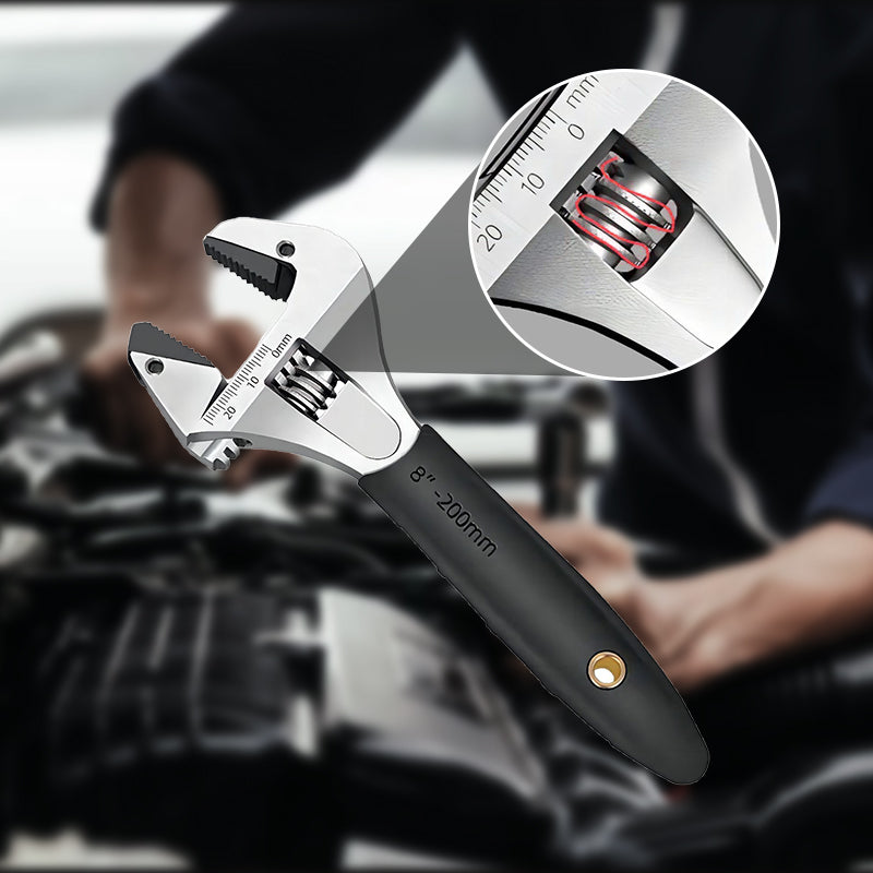 PowerGrip Adjustable Wrench — Master Nuts Effortlessly