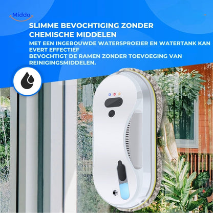 CleanSweep Window Robot — Effortlessly Sparkling Clean Surfaces