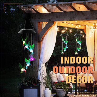 DuskGlow Solar Wind Chimes — Effortlessly Create Evening Ambiance