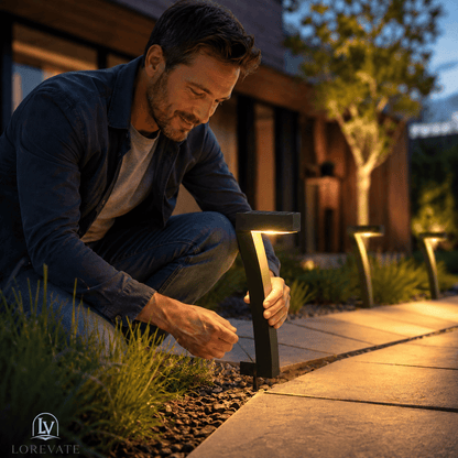 LumaTrail — Solar Path Lighting | 50% OFF