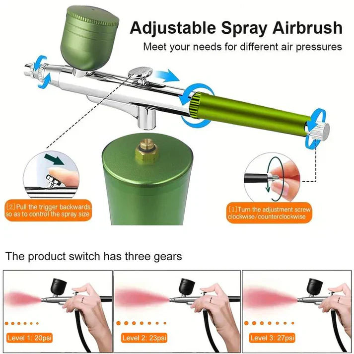 Airbrush Pro LE9024 — Effortless Precision Everywhere