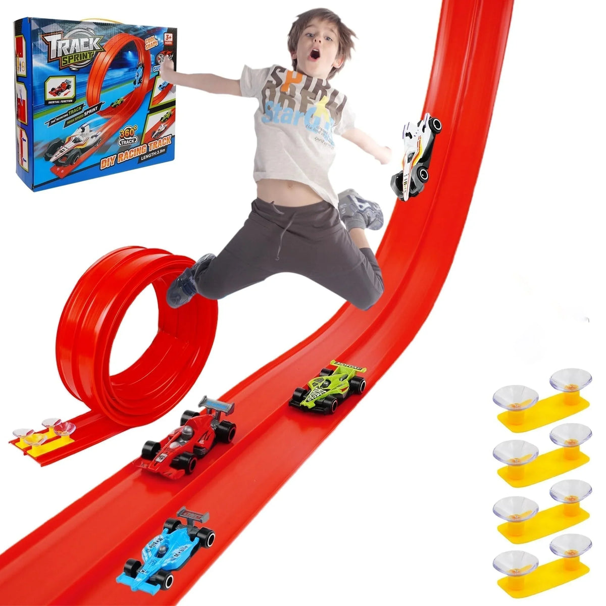 NitroDash Flexible Racing Raceway — Unleash Creative Speed