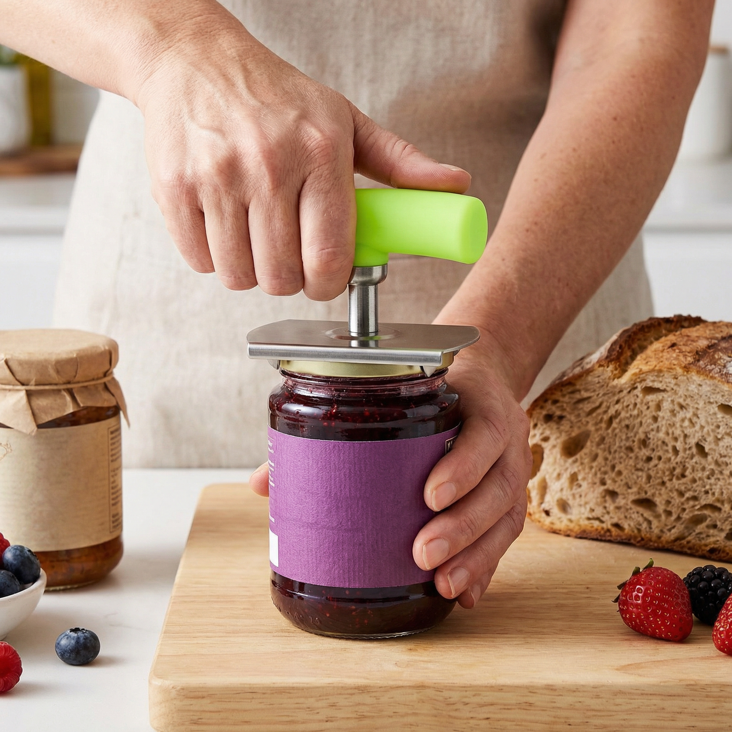 PowerGrip Pro — Effortless Lid Control