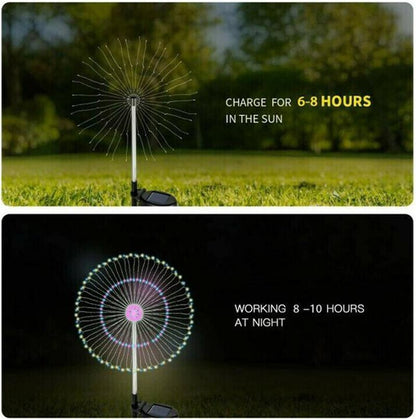 Solar Firework Lamp — Enchant Every Night