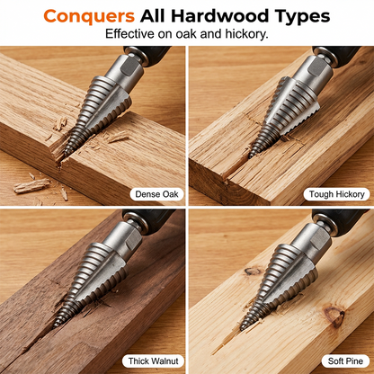 TimberRend Drill — Splits Logs Instantly