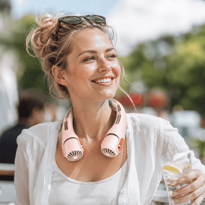 NeckBreeze — Handsfree Neck Fan | 50% OFF