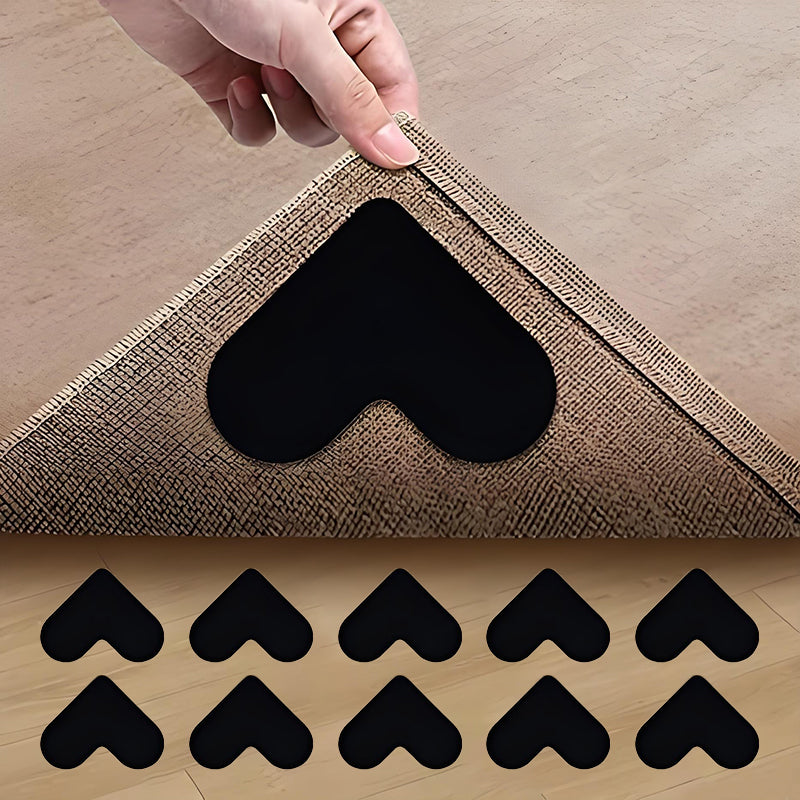 GripHeart — Safer Rugs, Secure Steps - 16 Pieces