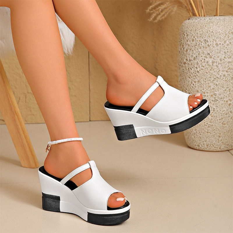 Heidi — Women's Wedge Sandals with Padded Comfort