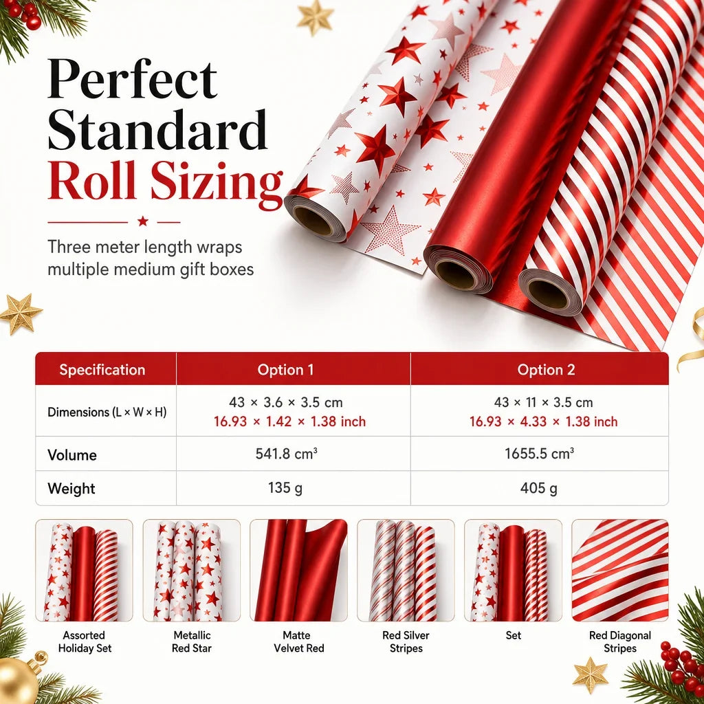 EverCrave Christmas Wrap — Dazzle Every Gift