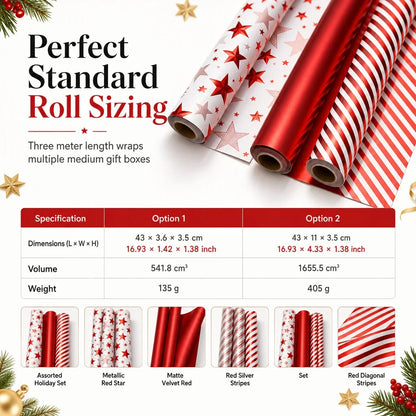 EverCrave Christmas Wrap — Dazzle Every Gift