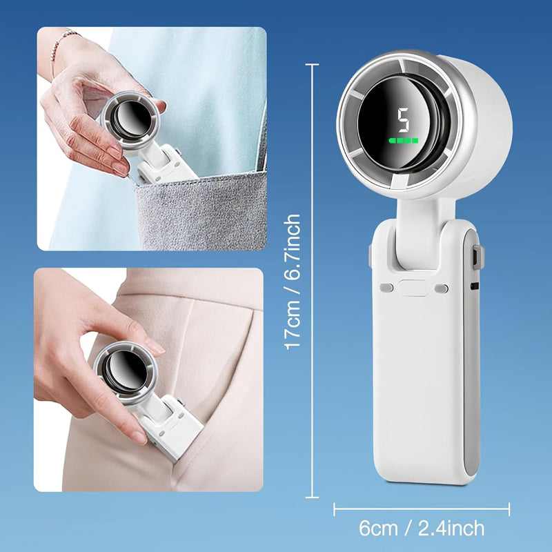 AeroZephyr — Portable Cooling Fan | 50% OFF