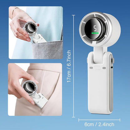 AeroZephyr — Portable Cooling Fan | 50% OFF