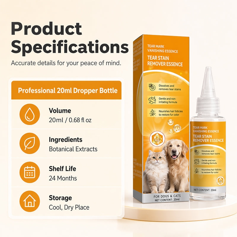 LumiPaw Eye Renewal Drops — Erase Stains, Reveal Sparkle - 20mL