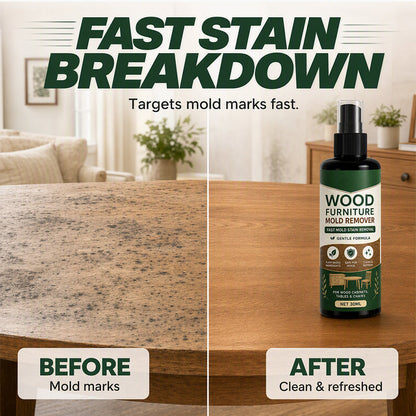 RevitaWood Mold Remover Spray — Instantly Restore Wood Beauty