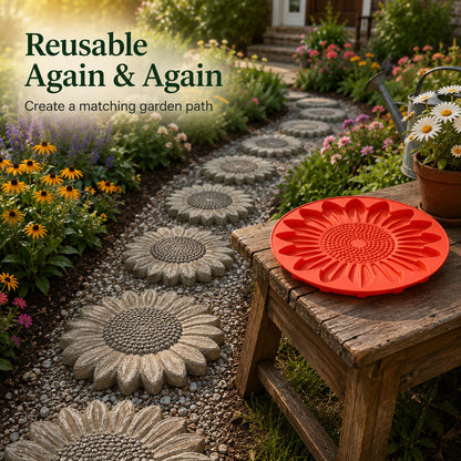 SunnyBloom — DIY Concrete Garden Mold | 50% OFF