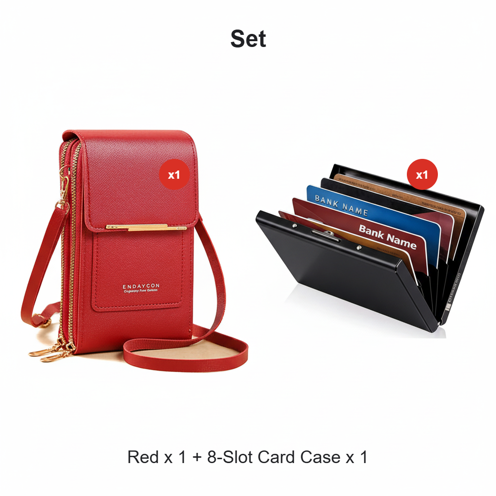 Ava — Lightweight Waterproof Crossbody Phone Bag