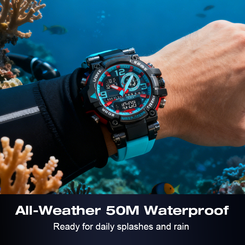 TitanVibe Digital Watch — Master Every Moment