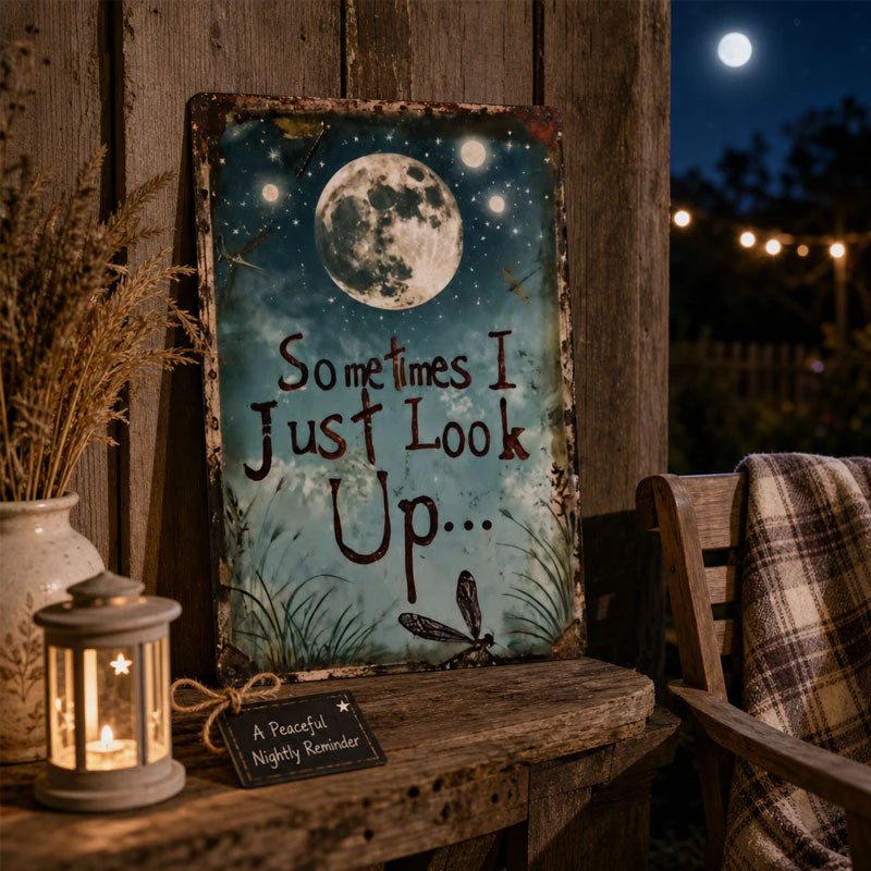 "Sometimes I just look up ..." — Peaceful nights, endless calm