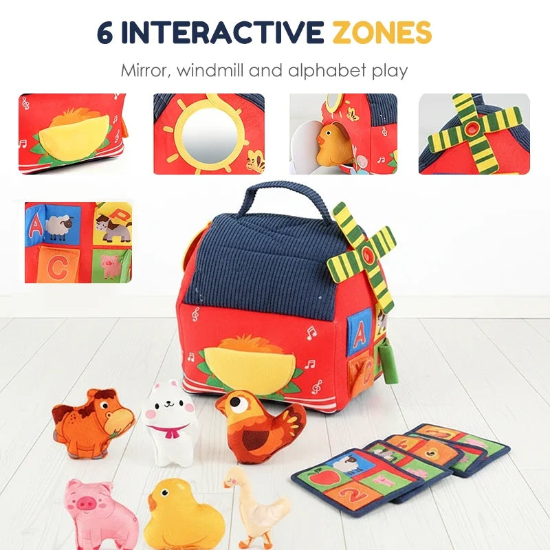 Interactive Plush Farm Playhouse — Inspire Wonderful Early Learning