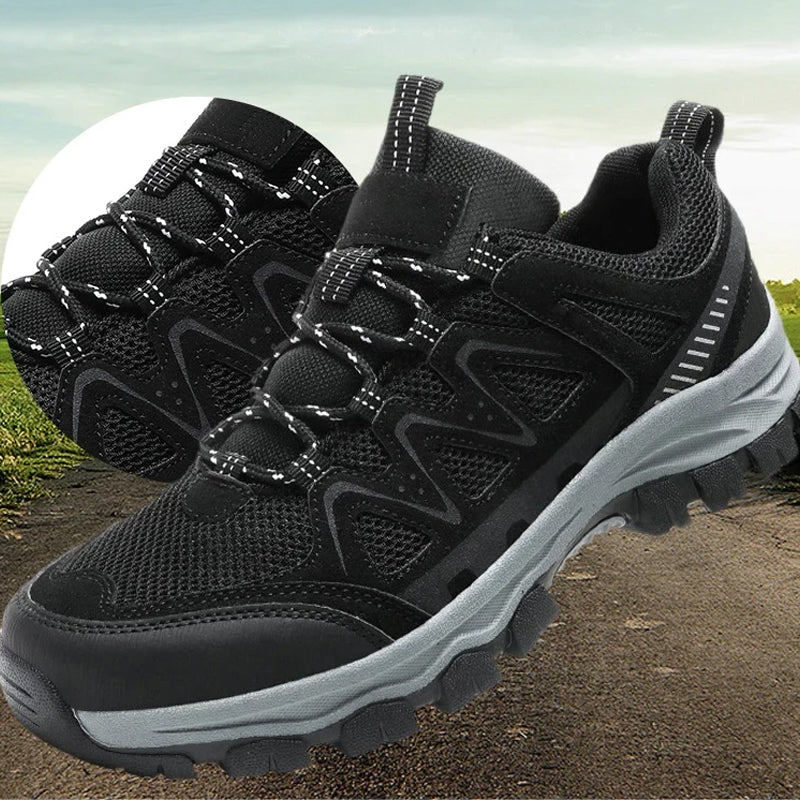 RidgeWalker — Lightweight Hiking Shoes with Robust Toe Protection