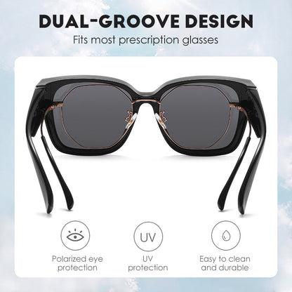 Heidi – Polarized Clip-On Sunglasses with UV400 Protection