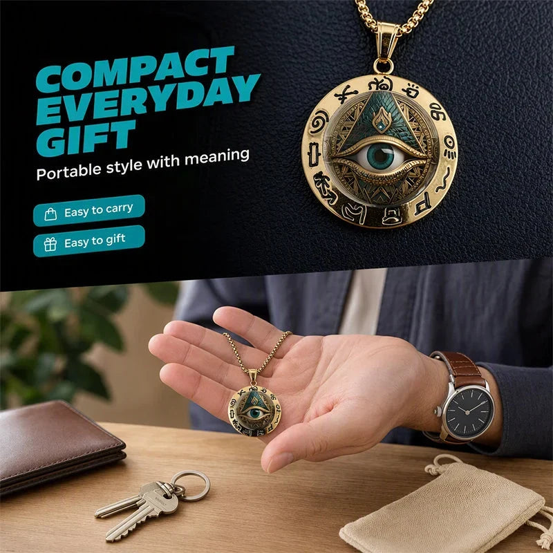 All-Seeing Eye Pendant — Unleash Magnetic Confidence