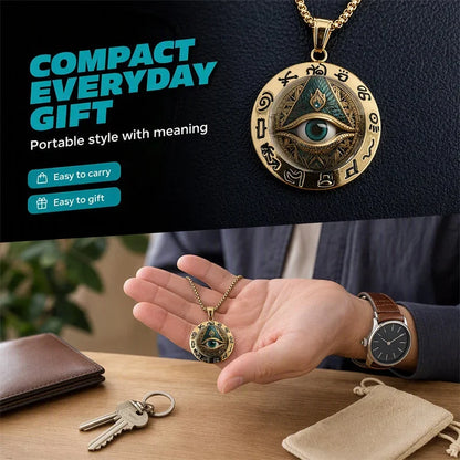 All-Seeing Eye Pendant — Unleash Magnetic Confidence