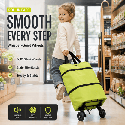 Shoppingcart — Foldable Wheeled Shopping Cart | 50% OFF