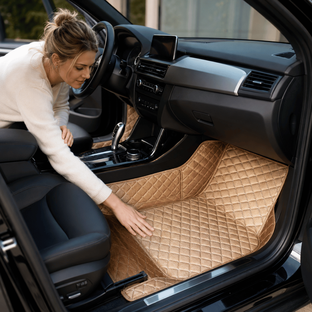 VeloGuard Elite — Custom-Fit Car Mats | 50% OFF
