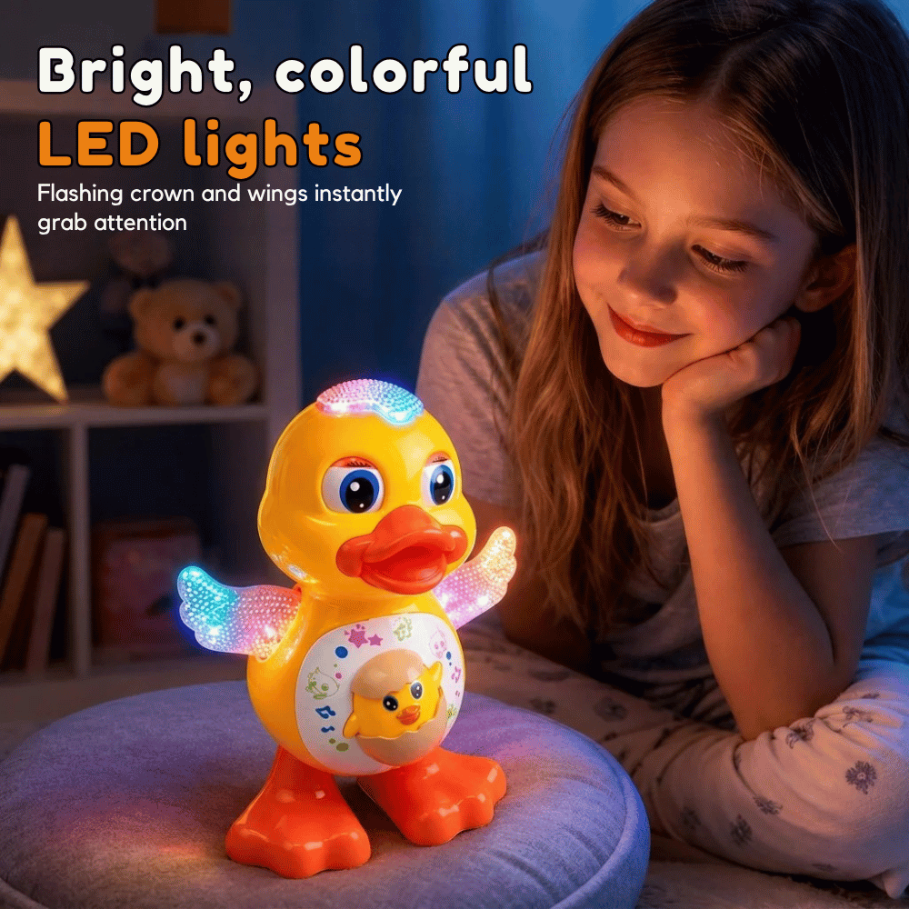 DancingDuck — Musikalisches LED-Spielzeug für Kinder | 50% RABATT