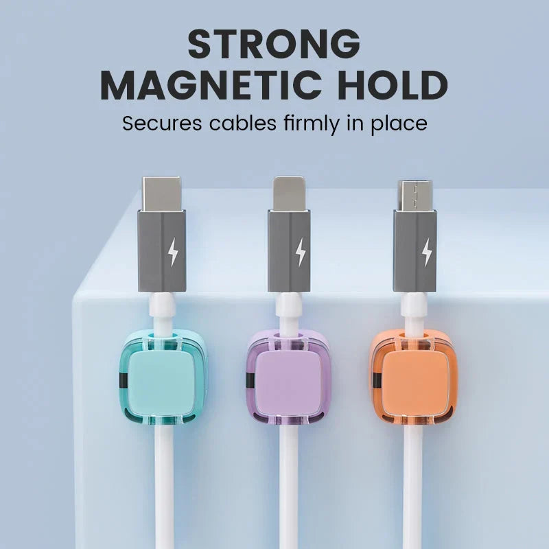 MagneticGrip Clips — Tangle-Free Cable Bliss