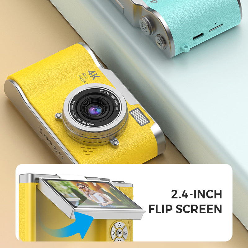 CrystalView 4K Camera – Capture the Magic of Life
