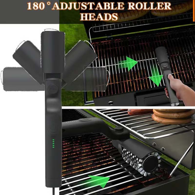 GrimeCrusher Grill Brush – Effortless Cleaning, Relaxed BBQ