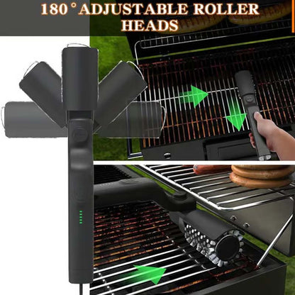 GrimeCrusher Grill Brush – Effortless Cleaning, Relaxed BBQ