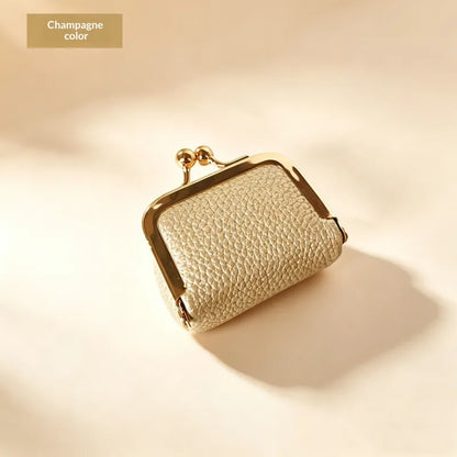 Genuine Pebble Grain Leather Treasure Box — Protects Precious Moments