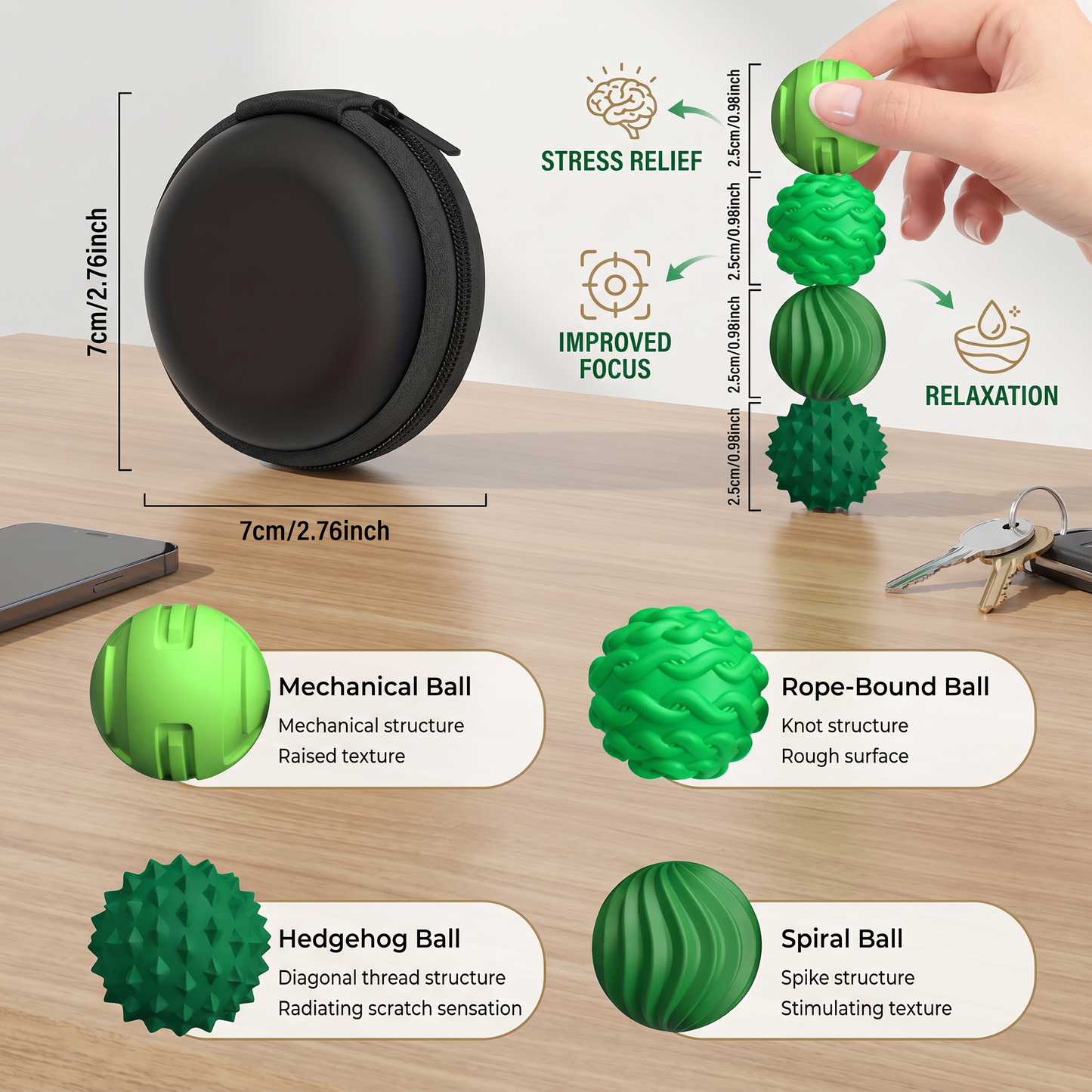 CalmPearl Stimulation Balls — Immediate Calm, Sharper Concentration