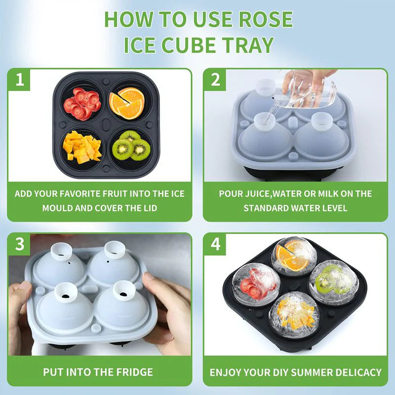RoseChill — Romantic Ice Mold | 1+1 FREE