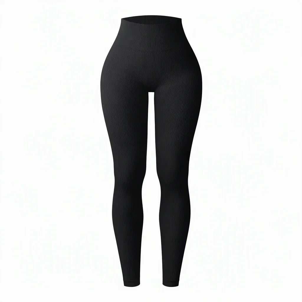 Lina — Seamless Yoga Leggings with High-Waist Support