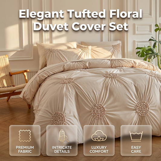 HavenMist Duvet Cover Set — Sleep in Wrapped Serenity