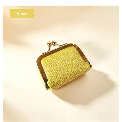 Genuine Pebble Grain Leather Treasure Box — Protects Precious Moments