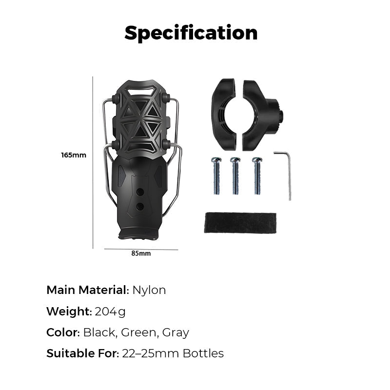 Intelligent Grid Bottle Holder – Effortless Grip, Perfect Sip