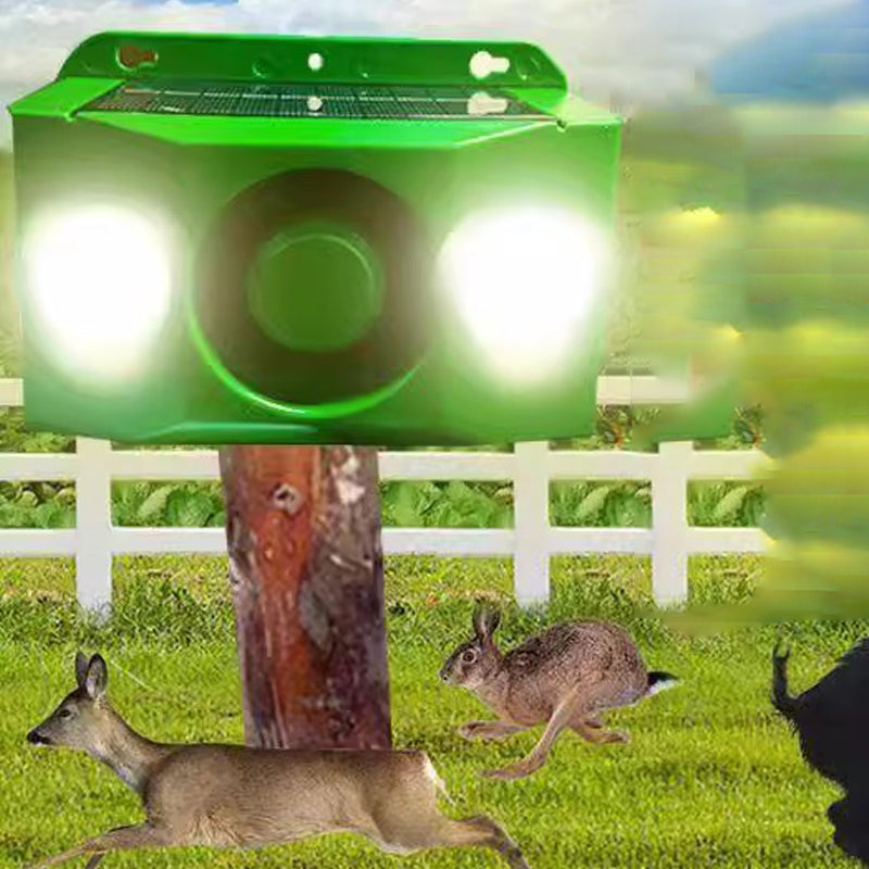 Solar-powered protective lights – Fearlessly defend your garden