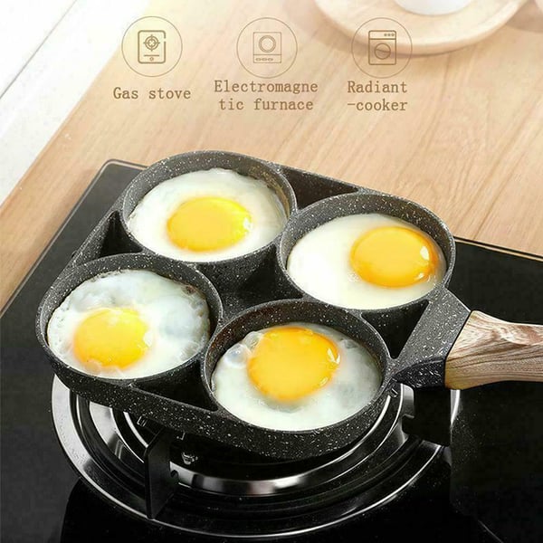 QuadraSizzle — Four-Well Omelette Pan | 50% OFF