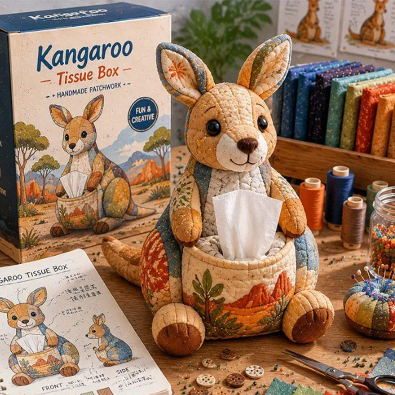 Charming Little Creatures DIY Tissue Box Craft Kit — Instantly Spark Joy